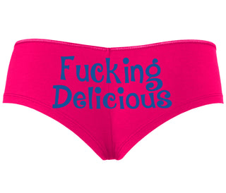 Fucking Delicious - Tasty - Fuchsia Boyshort