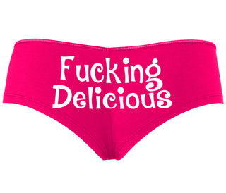 Fucking Delicious - Tasty - Fuchsia Boyshort