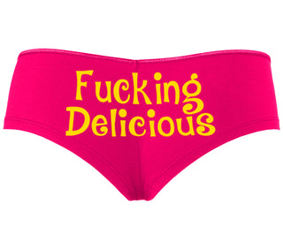 Fucking Delicious - Tasty - Fuchsia Boyshort