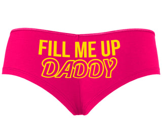Fill Me Up Daddy - Fuchsia Boyshort