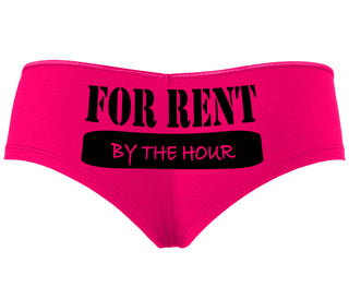 For Rent By The Hour - Fuchsia Boyshort