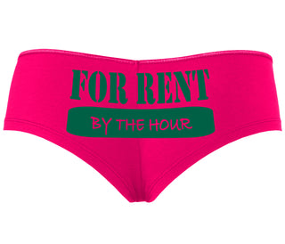 For Rent By The Hour - Fuchsia Boyshort