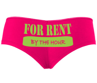 For Rent By The Hour - Fuchsia Boyshort