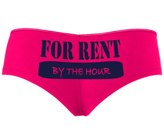 For Rent By The Hour - Fuchsia Boyshort