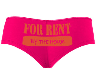 For Rent By The Hour - Fuchsia Boyshort
