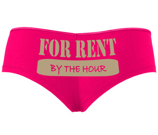 For Rent By The Hour - Fuchsia Boyshort