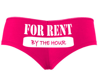 For Rent By The Hour - Fuchsia Boyshort