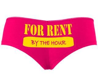 For Rent By The Hour - Fuchsia Boyshort