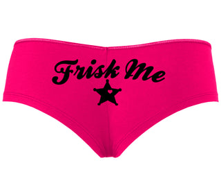 Frisk Me - Sherrif Badge - Fuchsia Boyshort