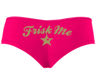 Frisk Me - Sherrif Badge - Fuchsia Boyshort
