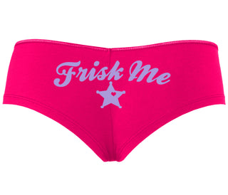 Frisk Me - Sherrif Badge - Fuchsia Boyshort