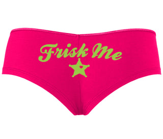 Frisk Me - Sherrif Badge - Fuchsia Boyshort