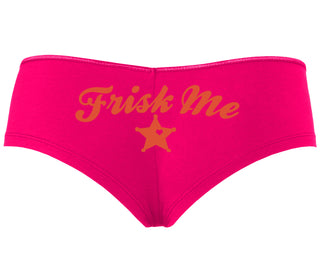 Frisk Me - Sherrif Badge - Fuchsia Boyshort
