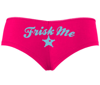 Frisk Me - Sherrif Badge - Fuchsia Boyshort