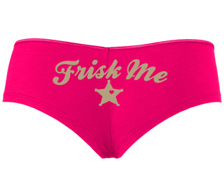 Frisk Me - Sherrif Badge - Fuchsia Boyshort
