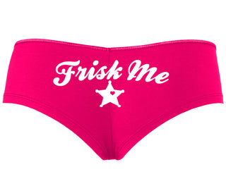 Frisk Me - Sherrif Badge - Fuchsia Boyshort