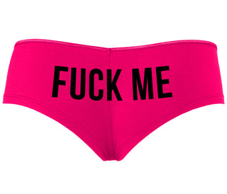Fuck Me - Fuchsia Boyshort