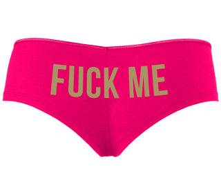 Fuck Me - Fuchsia Boyshort