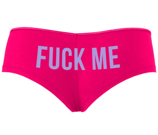Fuck Me - Fuchsia Boyshort
