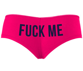 Fuck Me - Fuchsia Boyshort