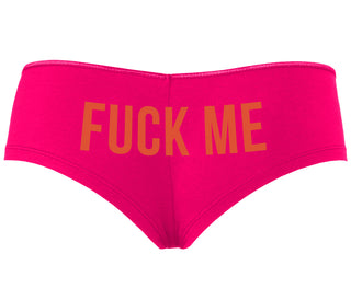 Fuck Me - Fuchsia Boyshort