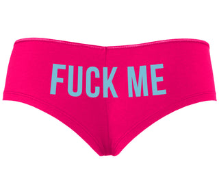 Fuck Me - Fuchsia Boyshort