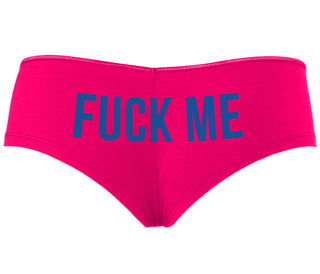 Fuck Me - Fuchsia Boyshort