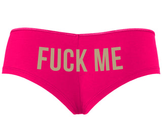 Fuck Me - Fuchsia Boyshort