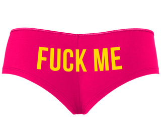 Fuck Me - Fuchsia Boyshort