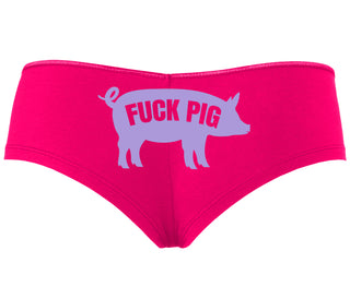 Fuck Pig - Fuchsia Boyshort