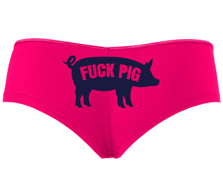 Fuck Pig - Fuchsia Boyshort
