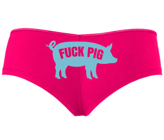 Fuck Pig - Fuchsia Boyshort