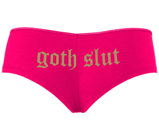Goth Slut - Fuchsia Boyshort