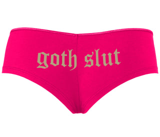 Goth Slut - Fuchsia Boyshort