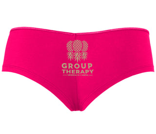 Group Therapy - Sharing Is Caring - Fuchsia Boyshort
