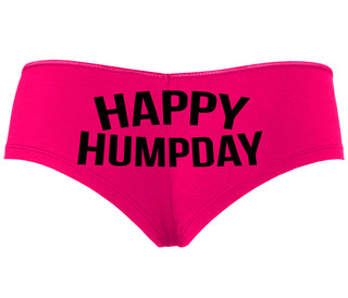 Happy Humpday - Fuchsia Boyshort