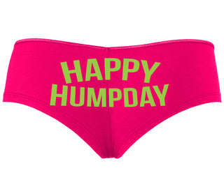 Happy Humpday - Fuchsia Boyshort