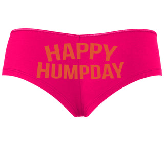 Happy Humpday - Fuchsia Boyshort