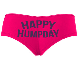 Happy Humpday - Fuchsia Boyshort