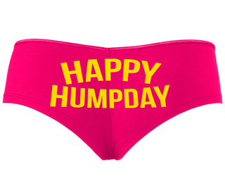 Happy Humpday - Fuchsia Boyshort