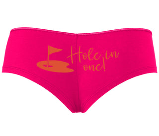 Hole In One - Funny Golf - Fuchsia Boyshort