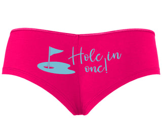 Hole In One - Funny Golf - Fuchsia Boyshort