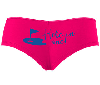 Hole In One - Funny Golf - Fuchsia Boyshort