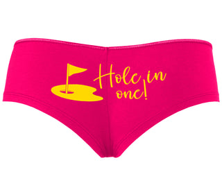 Hole In One - Funny Golf - Fuchsia Boyshort