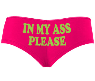 In My Ass Please - Fuchsia Boyshort