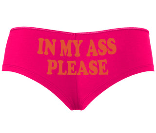 In My Ass Please - Fuchsia Boyshort