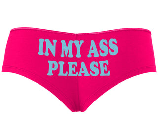In My Ass Please - Fuchsia Boyshort