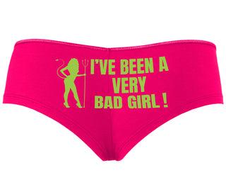 I've Been A Very Bad Girl - Fuchsia Boyshort