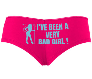 I've Been A Very Bad Girl - Fuchsia Boyshort