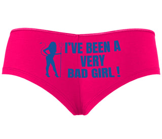 I've Been A Very Bad Girl - Fuchsia Boyshort